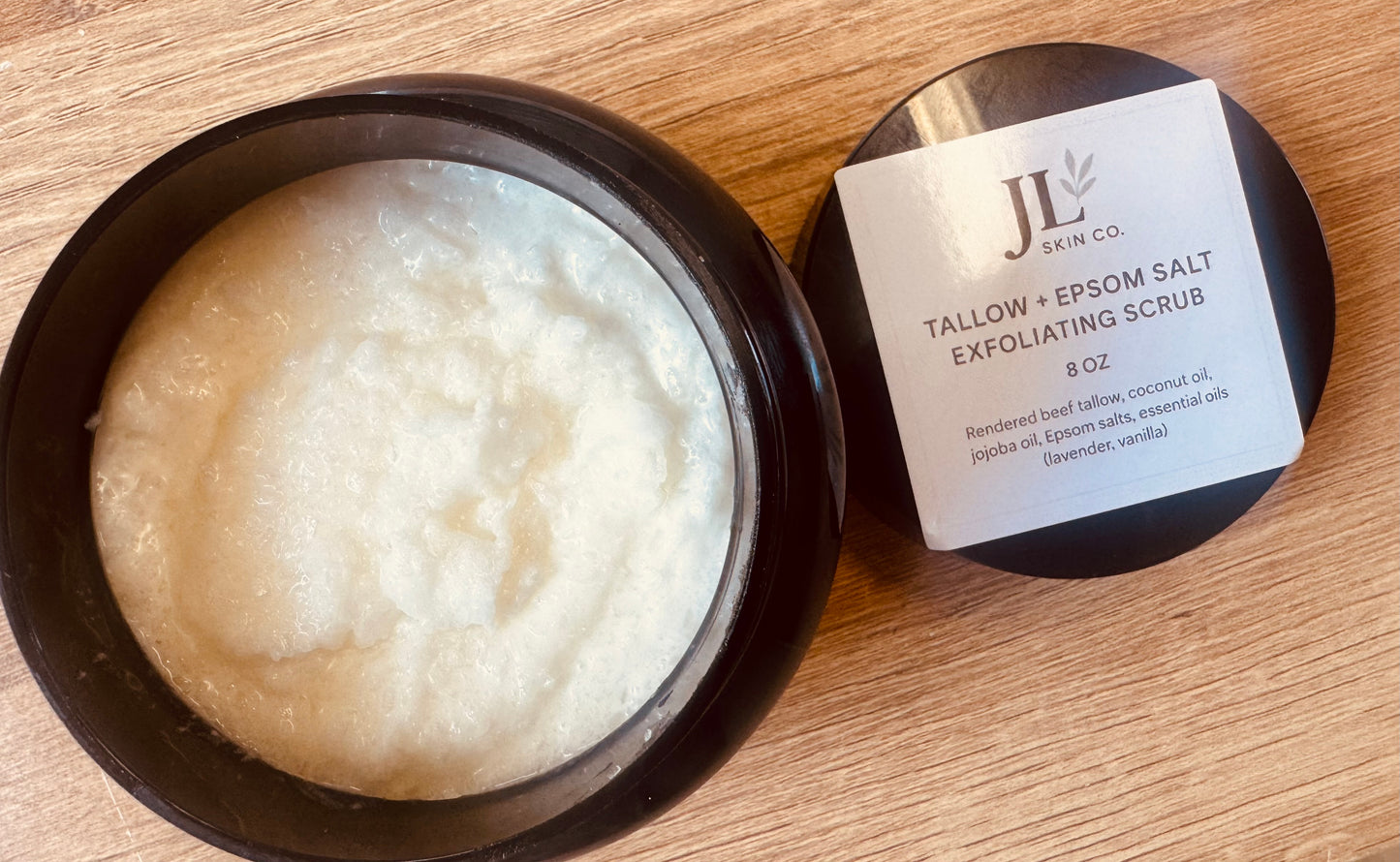 Tallow + Epsom Salt Exfoliating Scrub