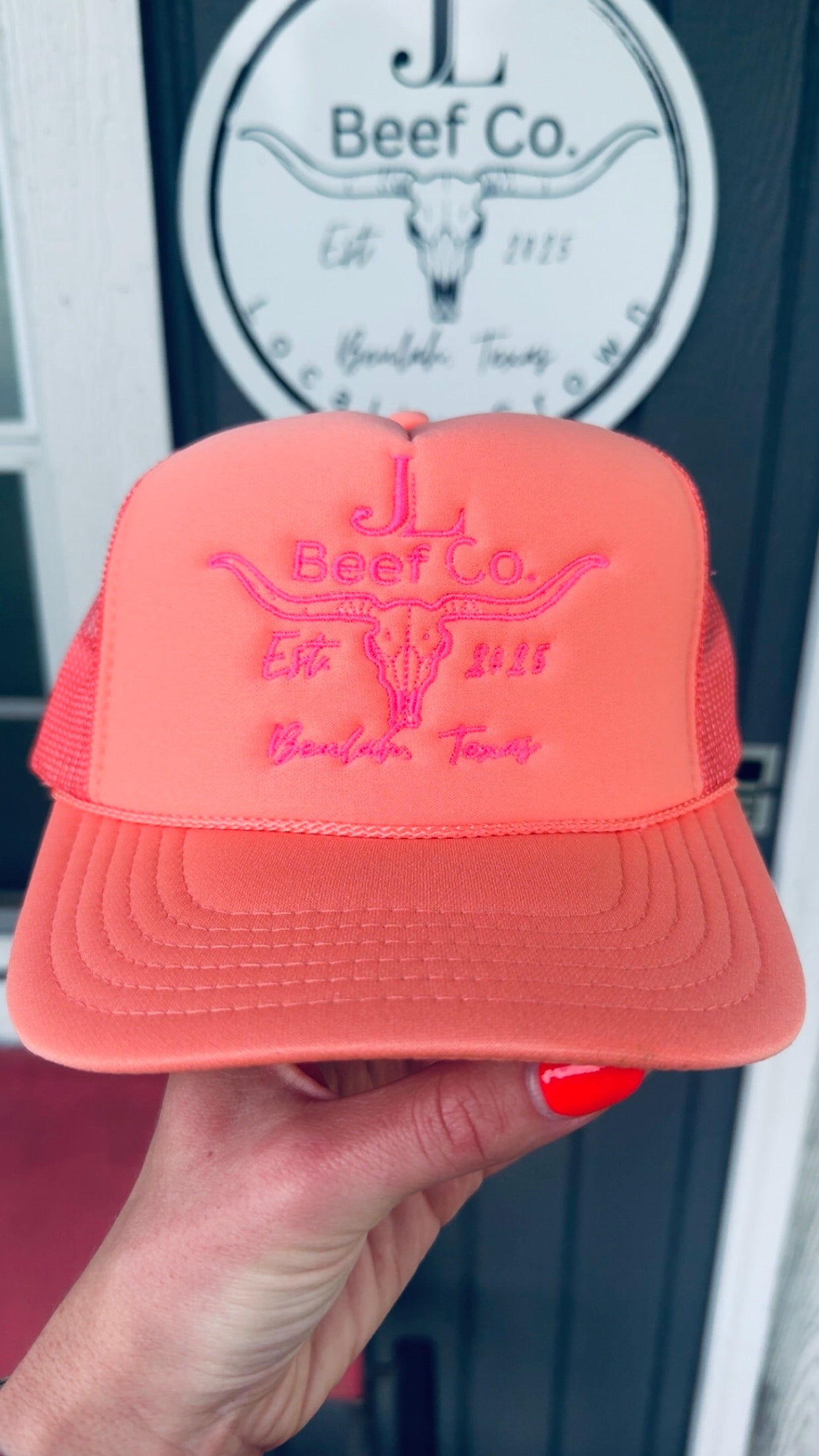 Women’s Embroidered Trucker Cap