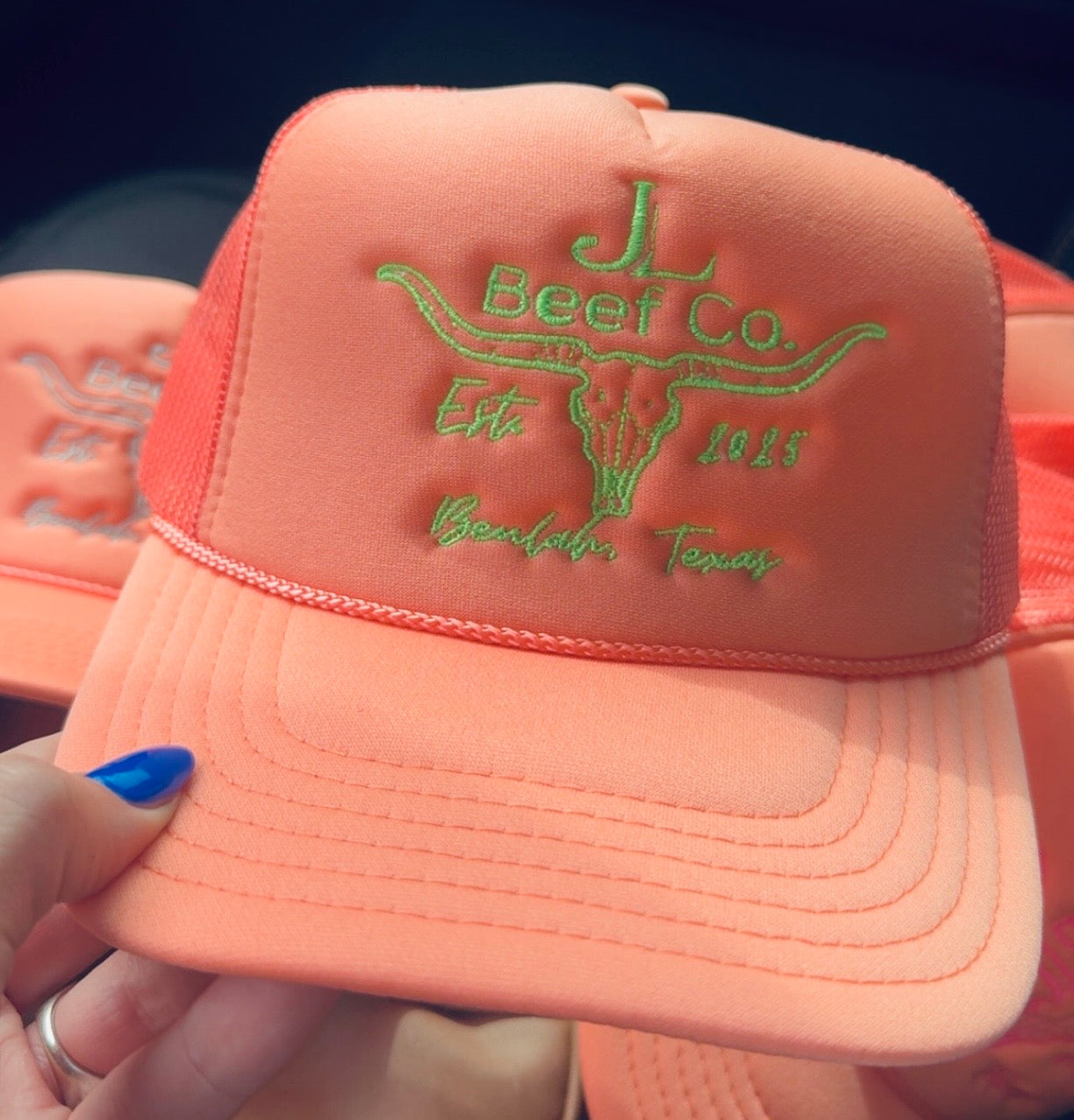 Women’s Embroidered Trucker Cap