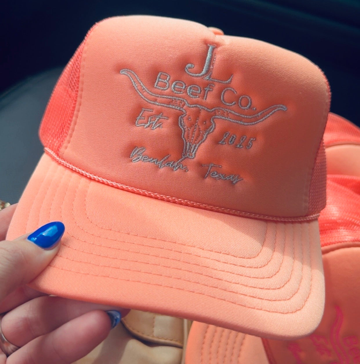 Women’s Embroidered Trucker Cap