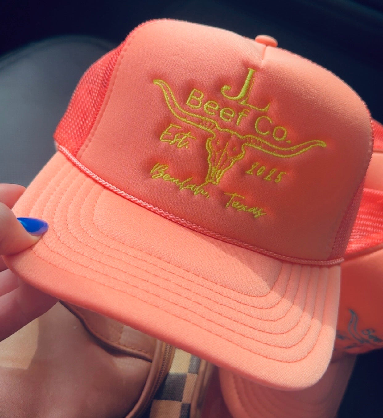 Women’s Embroidered Trucker Cap
