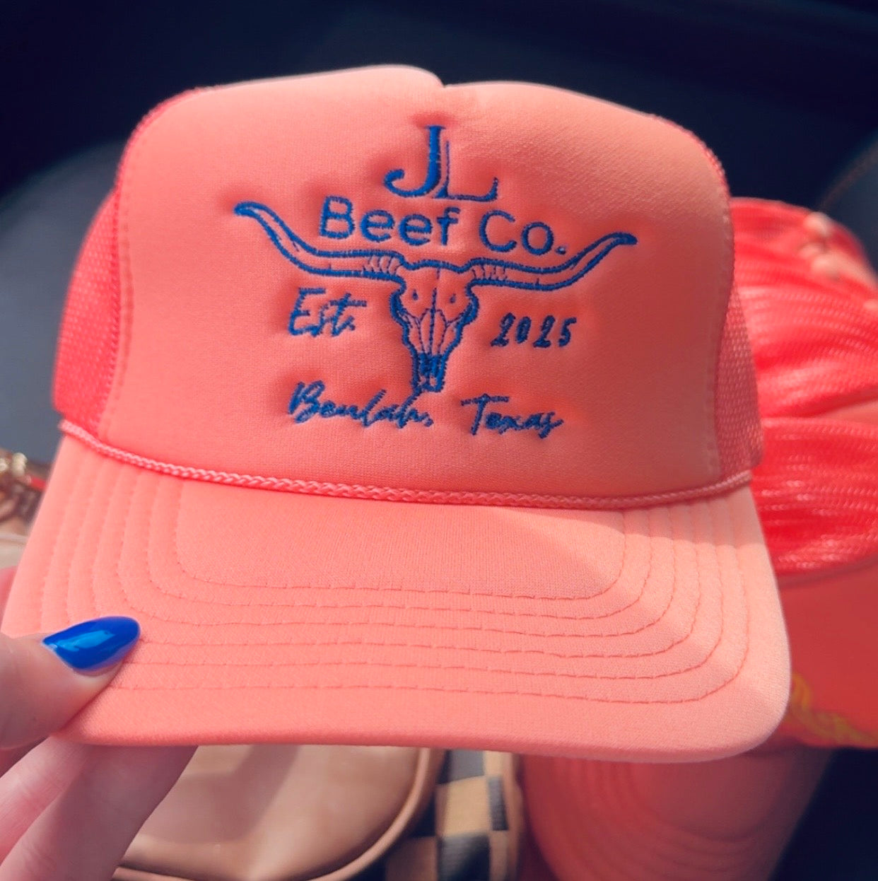 Women’s Embroidered Trucker Cap