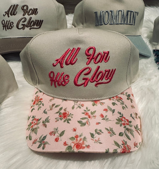 All For His Glory Cap